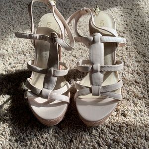 EUC Lauren Conrad Platform High Heel Shoes